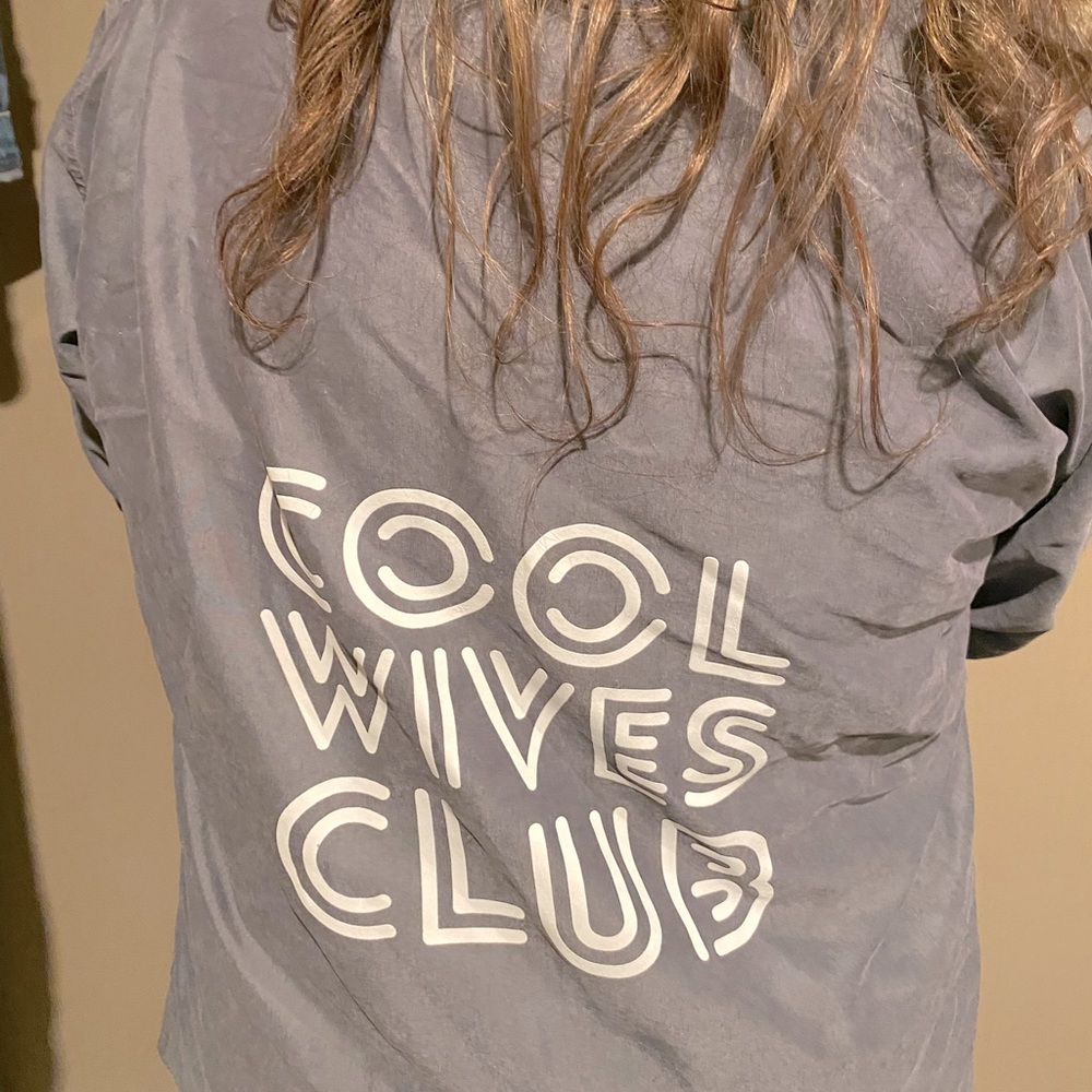 Hubs & Hers Cool Wives Club Button Down